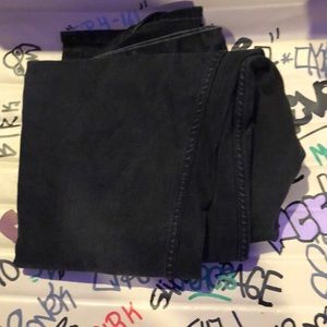 New black jeans.